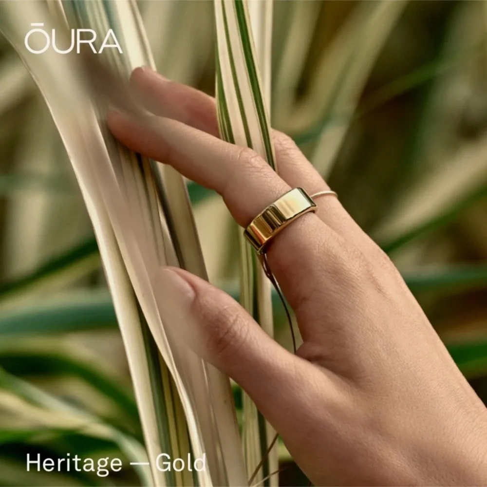 Oura Heritage Ring Gen 3- Gold
